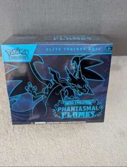 Pokemon TCG: Mega Evolution Phantasmal Flames Elite Trainer Box - ETB - Image 1