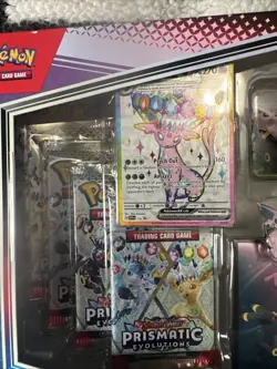 Pokemon TCG SV 8.5 Prismatic Premium Figure Collection - Espeon & Umbreon (#1) - Image 3