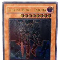 Destiny Hero- Dogma NM 1st Edition Ultimate Rare POTD-EN014 Yu-Gi-Oh! See Photos - Image 5