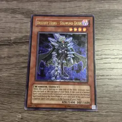 Yugioh Destiny Hero - Diamond Dude EOJ-EN003 Ultimate Rare LP - Image 1