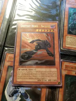 Yugioh Destiny Hero - Dasher POTD-EN017 Ultimate Rare 1st Edition - Image 1