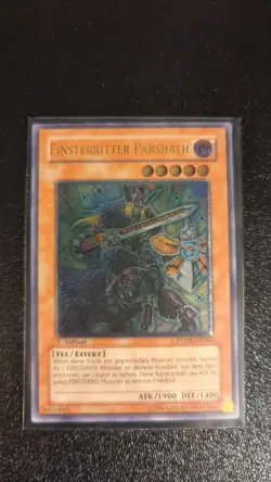 Yu-Gi-Oh! Finsterer Parshath | PTDN-DE082 | German | 1st | Ultimate Rare | EX - Image 1