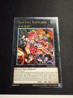 Traptrix Rafflesia - Ultimate Rare OP13-EN003 - LP - YuGiOh - Image 4
