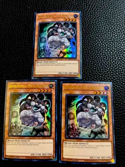 Super-Nimble Mega Hamster (X3) RA02-EN004 Yugioh 1st Edition Ultra Rare - Image 1