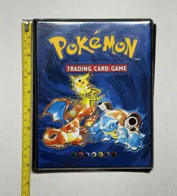 Vtg 1999 Pokemon TCG Collectors Card Album Binder Only Holds 56 Cards (READ) - Image 3