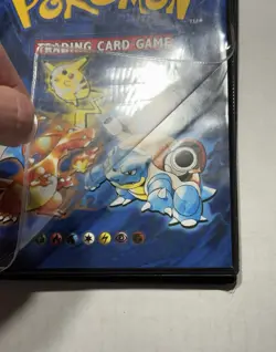 Vtg 1999 Pokemon TCG Collectors Card Album Binder Only Holds 56 Cards (READ) - Image 4