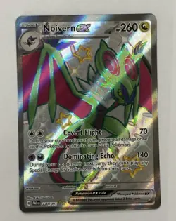 Noivern EX Holo Card 220/091 Paldean Fates Ultra Rare SV Pokemon TCG - Image 1