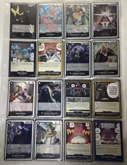 ONE PIECE ENG TCG: BLACK IMU PARTIAL CORE DECK 53 CARD NEAR MINT - Image 1