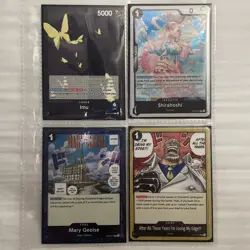 ONE PIECE ENG TCG: BLACK IMU PARTIAL CORE DECK 53 CARD NEAR MINT - Image 3