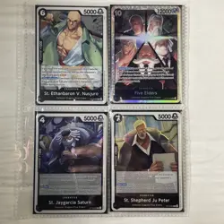 ONE PIECE ENG TCG: BLACK IMU PARTIAL CORE DECK 53 CARD NEAR MINT - Image 4