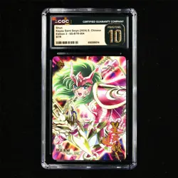 CGC PRISTINE 10 KAYOU 2024 Saint Seiya CCG Card CHN SS-BTR-004 Shun - Image 2