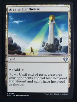 Arcane Lighthouse - CMM - Mtg Card #3FR - Image 1