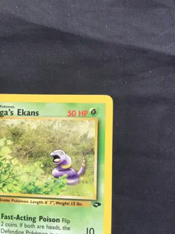 Pokemon Cards: Gym Challenge 1st Edition Common: Koga's Ekans 77/132 - Image 3