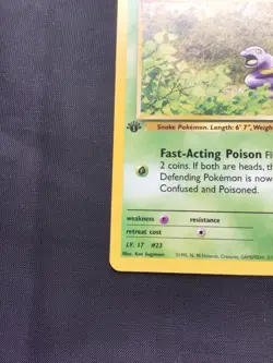 Pokemon Cards: Gym Challenge 1st Edition Common: Koga's Ekans 77/132 - Image 5