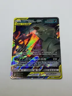 Mega Sableye & Tyranitar GX - 126/236 Unified Minds Ultra Rare Pokemon Card NM - Image 1