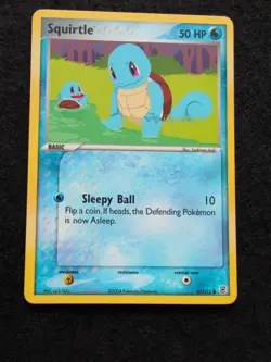 Squirtle 82/112 2004 EX FireRed & LeafGreen Pokemon Card TCG Nintendo - Image 1