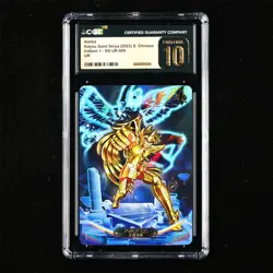 CGC PRISTINE 10 KAYOU 2023 Saint Seiya CCG Card CHN SS-UR-009 Aiolos - Image 1