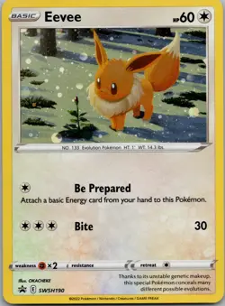 Eevee Holo Promo SWSH: Sword & Shield Promo Cards SWSH190 NM - Image 1
