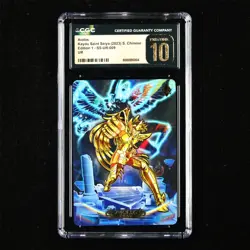 CGC PRISTINE 10 KAYOU 2023 Saint Seiya CCG Card CHN SS-UR-009 Aiolos - Image 1