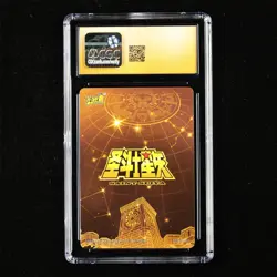 CGC PRISTINE 10 KAYOU 2023 Saint Seiya CCG Card CHN SS-UR-011 Camus - Image 2