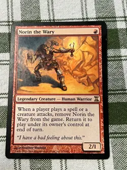 Norin the Wary Time Spiral Magic The Gathering MTG Card - Image 1