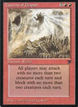 Caverns of Despair NM-LP+ MTG Legends - Image 2