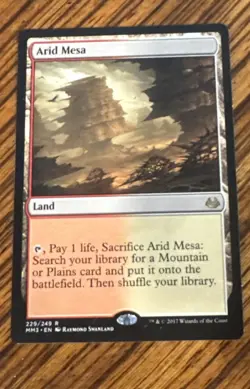 Magic The Gathering Arid Mesa - Image 1