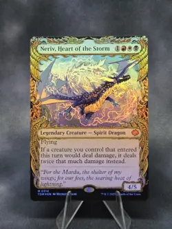 Neriv, Heart of the Storm (Showcase) Tarkir: Dragonstorm Foil - Image 1