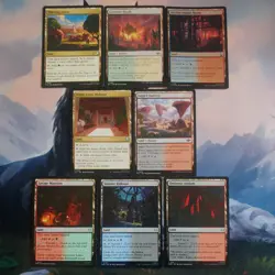 8x MTG Powerful NonBasic Lands! Dual lands! All NM Mint! Ships Fast! - Image 1
