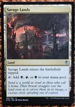 ?Savage Lands? MTG | Commander 2016 | NM | U 321/351 - Image 1