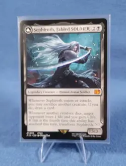Sephiroth Fabled Soldier/One Winged Angel Final Fantasy Magic the Gathering - Image 4