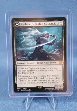 Sephiroth Fabled Soldier/One Winged Angel Final Fantasy Magic the Gathering - Image 5