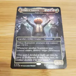 1x Dwight o' Lantern - Reaper King, Secret Lair 2170 Foil, MTG LP See Pics - Image 1