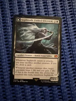 Sephiroth, Fabled SOLDIER, MTG Final Fantasy, NM/Never Played - Image 1