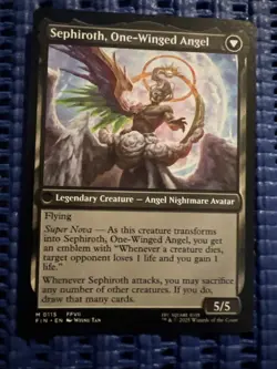 Sephiroth, Fabled SOLDIER, MTG Final Fantasy, NM/Never Played - Image 2