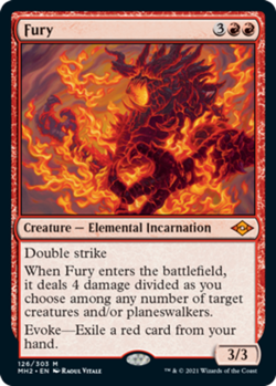 1 x Fury - Foil - Modern Horizons 2 - NM-Mint - MTG - Image 1