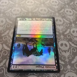 MTG Necrotic Plague FOIL Core Set 2011 M11 107/249 NM - Image 3