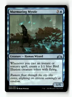 MTG | Murmuring Mystic| GRN | Foil | Moderately Played | English - Image 1