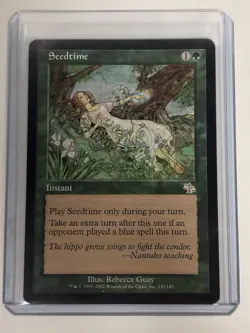 MTG Seedtime - Judgment Regular Rare #130 - Image 1