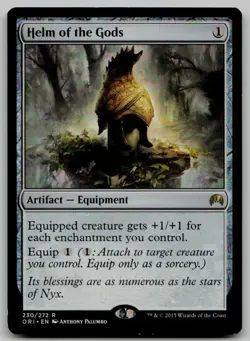 Helm of the Gods R Magic Origins 230 NM - Image 1