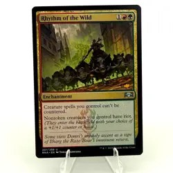 Magic: The Gathering Enchantment Rhythm of the Wild Uncommon NM - Image 1