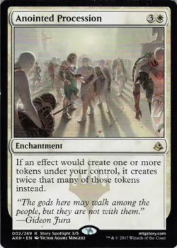 MTG Anointed Procession (2) | LP | Amonkhet {AKH} - Image 1