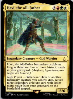 Magic the Gathering HP Havi, the All-Father Assassin's Creed MTG Free Shipping! - Image 1