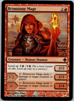 Magic the Gathering Foil Brimstone Mage Rise of the Eldrazi MTG Free Shipping! - Image 1