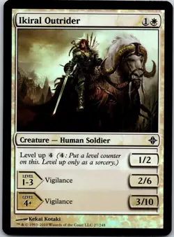 Magic the Gathering Foil Ikiral Outrider Rise of the Eldrazi MTG Free Shipping! - Image 1