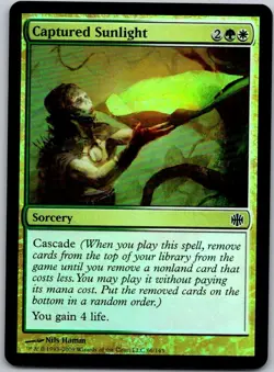 Magic the Gathering Foil Captured Sunlight Alara Reborn MTG Free Shipping! - Image 1