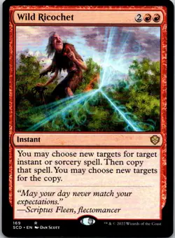 Magic the Gathering Wild Ricochet Starter Commander Decks MTG Free Shipping! - Image 1