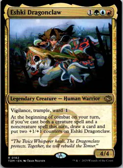 Magic the Gathering Eshki Dragonclaw Tarkir: Dragonstorm MTG Free Shipping! - Image 1