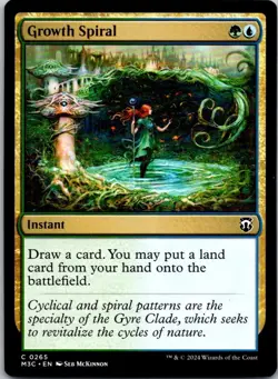 Magic the Gathering HP Growth Spiral Modern Horizons 3 Commander MTG - Image 1