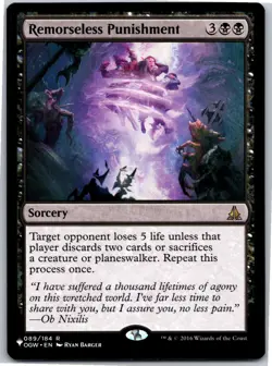 Magic the Gathering Remorseless Punishment The List x1 MTG Free Shipping! - Image 1